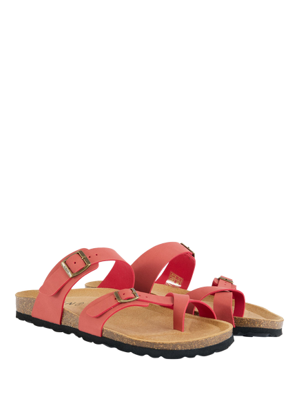 V.GAN Vegan Garlic Footbed Sandals - view 2, Apricot