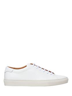 Hackett London Idol Derby Leather Trainers, White