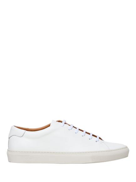 Hackett London Idol Derby Leather Trainers, White