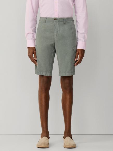 Hackett London Cargo Shorts, Stone Green, Stone Green