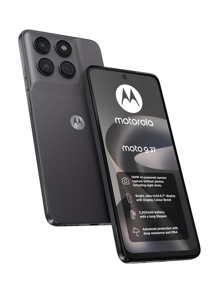 Motorola moto g37 Smartphone, Android, 4GB RAM, 6.67”, 5G, SIM Free, 128GB, Impenetrable
