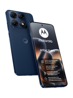 Motorola Edge 70 Pro Smartphone, Android, 12GB RAM, 6.78”, 5G, Sim Free, 512GB, Titan