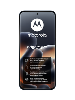 Motorola Edge 70 Pro Smartphone, Android, 12GB RAM, 6.78”, 5G, Sim Free, 512GB - view 2, Titan