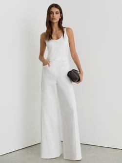 Reiss Petite Rose Jumpsuit, Cream, Cream
