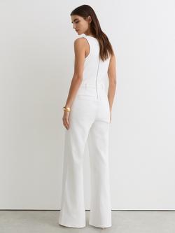 Reiss Petite Rose Jumpsuit, Cream - view 2, Cream