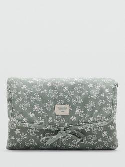 Mango Baby Floral Changing Mat, Green, Green