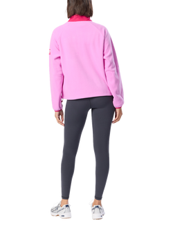 Gym+Coffee Snap Polar Fleece - view 2, Neon Pink
