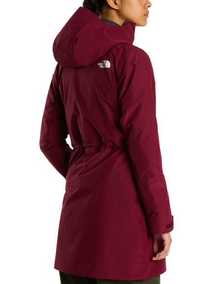 The North Face Women's Hikesteller Insulated Parka, Burgundy Crush - view 2, Burgundy Crush