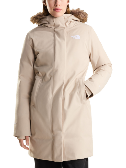 The North Face Women's Arctic Parka Jacket, Timeless Taupe, Timeless Taupe