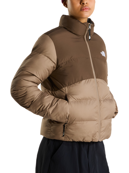 The North Face Saikuru Cropped Jacket, Garnet, Garnet-smokey Brwn