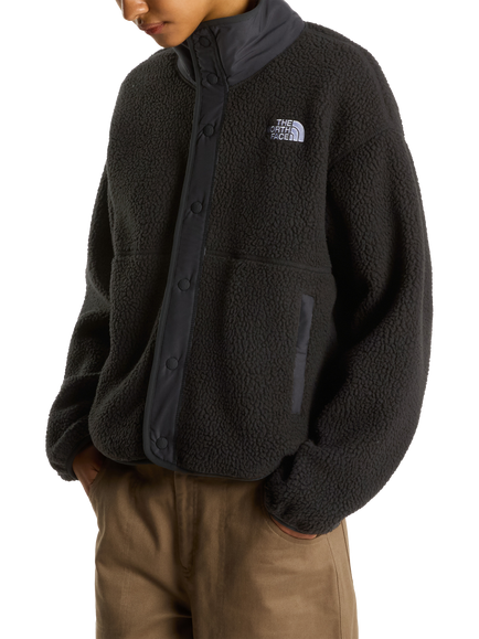 The North Face Women's Cragmont Fleece Jacket, Black/Anthracite, Blk-anthracite