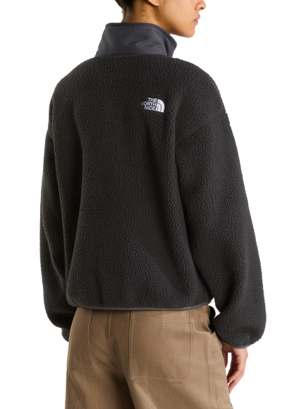 The North Face Women's Cragmont Fleece Jacket, Black/Anthracite - view 2, Blk-anthracite