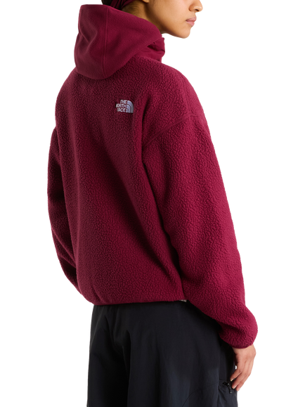 The North Face Cragmont Fleece Jacket, Burgundy Crush - view 2, Burgundy Crush
