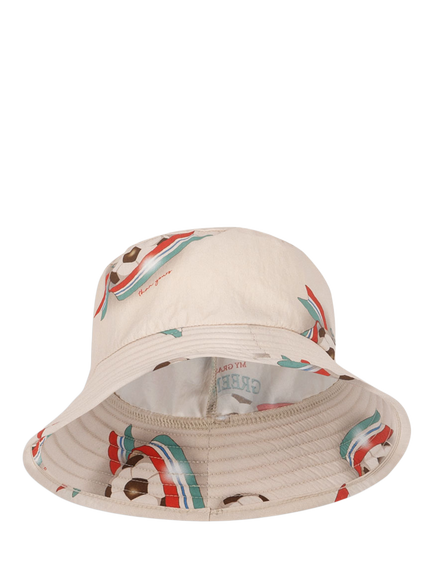 Konges Sløjd Kids' Pomio Bucket Hat, Multi - view 2, Multi