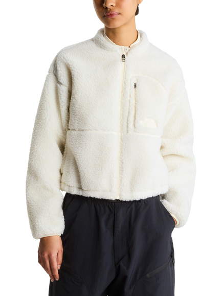 The North Face Women's Extreme Pile 2 Jacket, White Dune