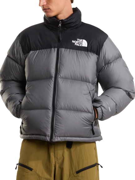 The North Face 1996 Nuptse Jacket, Smk Pearl/Tnf Blk, Smk Pearl/Tnf Blk