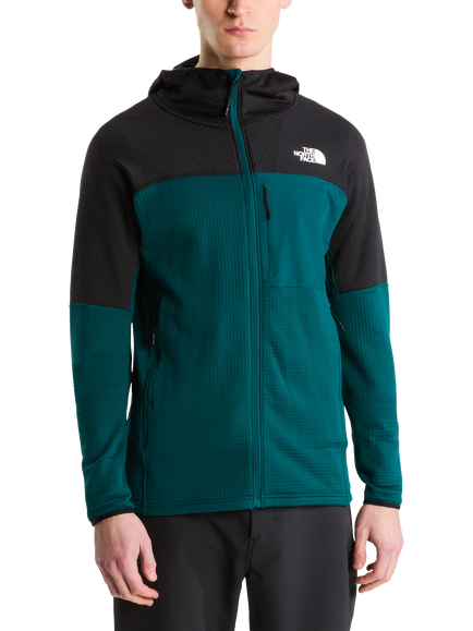 The North Face Stormgap Power Grid™ Hooded Jacket, Blue, Blue