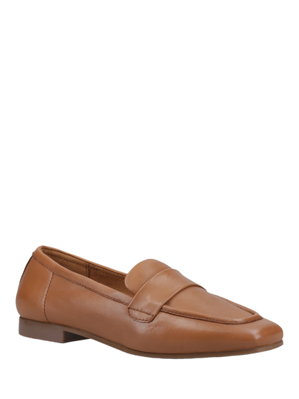 Hush Puppies Sutton Leather Loafers, Tan - view 2, Tan