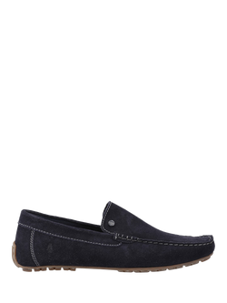 Hush Puppies Ralph Suede Slip On Loafers, Navy