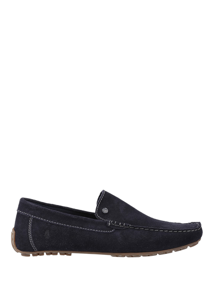 Hush Puppies Ralph Suede Slip On Loafers, Navy
