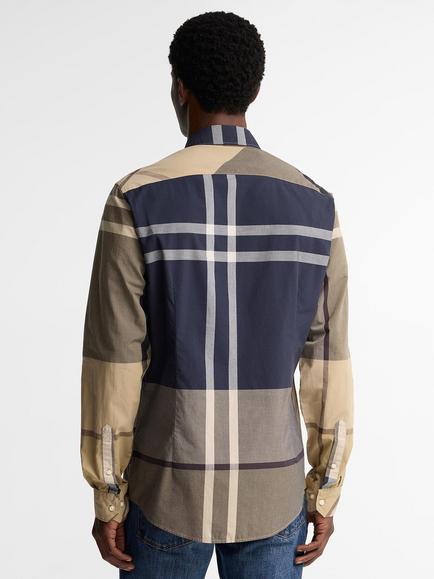 Barbour Oversized Tartan Dunoon Cotton Shirt, Birchwood Tartan - view 2, Birchwood Tartan