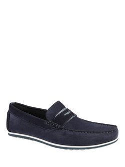 Jones Bootmaker Bonetti3 Loafers - view 2, Blue