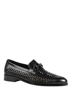 Jones Bootmaker Rylee Leather Loafers - view 2, Black