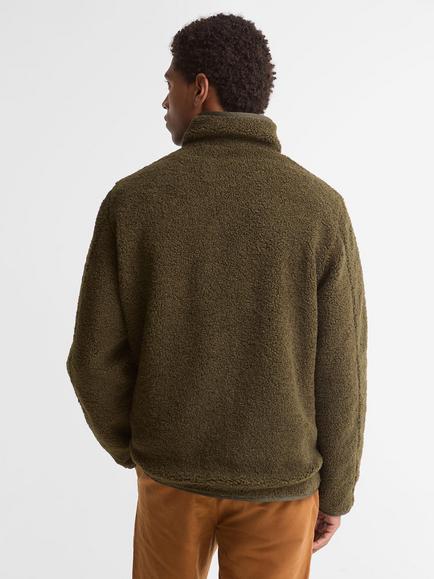 Barbour Reversible Fleece Jacket, Sage - view 2, Sage