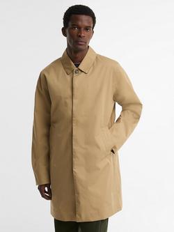 Barbour Lorden Longline Waterproof Mac, Beige, Beige