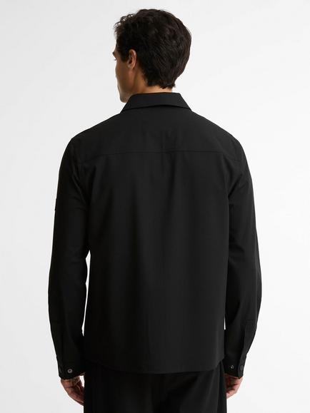 Barbour International Tash Overshirt, Black - view 2, Black
