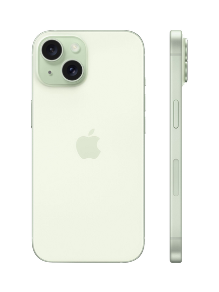 REFURBISHED Apple iPhone 15, iOS, 6.1", 5G, SIM Free, 128GB, Excellent, Green