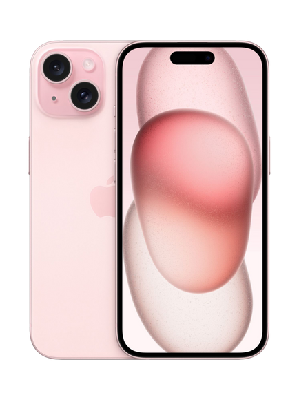 REFURBISHED Apple iPhone 15, iOS, 6.1", 5G, SIM Free, 128GB, Excellent, Pink