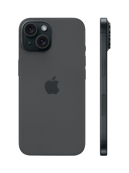 REFURBISHED Apple iPhone 15, iOS, 6.1", 5G, SIM Free, 256GB, Excellent, Black