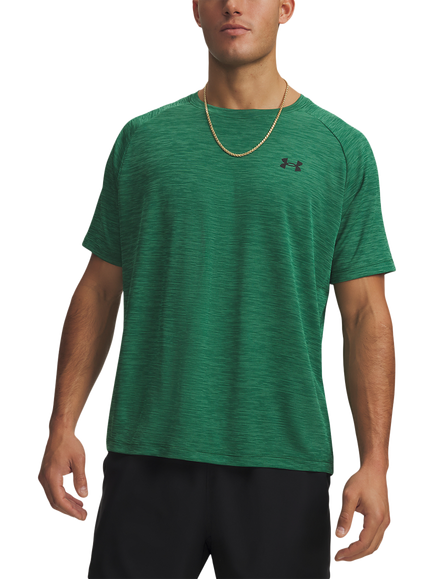 Under Armour UA Tech Textured T-Shirt, Campus Ivy/Black, Campus Ivy / / Black
