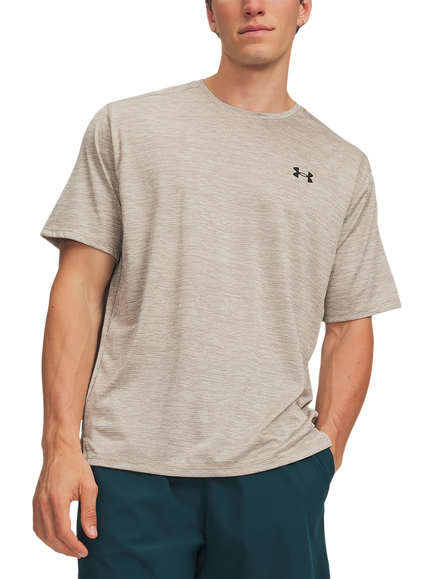 Under Armour Men's Tech Vent T-shirt, Timberwolf Taupe / /, Timberwolf Taupe / /