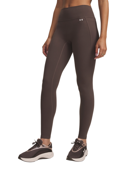 Under Armour Motion Leggings, Peppercorn / / White, Peppercorn / / White
