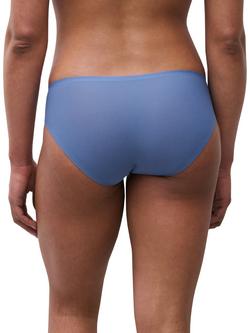 Chantelle Soft Stretch Bikini Knickers, Ocean Blue - view 2, Ocean Blue