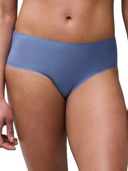 Chantelle Soft Stretch Hipster Knickers, Ocean Blue