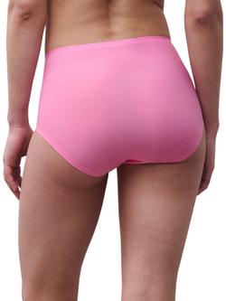 Chantelle Soft Stretch High Waist Knickers - view 2, Peony Pink
