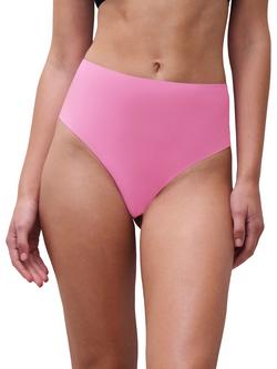 Chantelle Soft Stretch High Waist String Knickers, Peony Pink