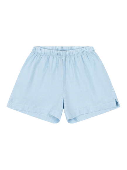 Konges Sløjd Kids' Fran Cotton Shorts, Blue, Blue