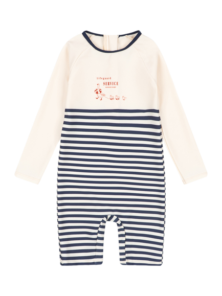 Konges Sløjd Kids' Aster Swim Onesie, Blue, Blue