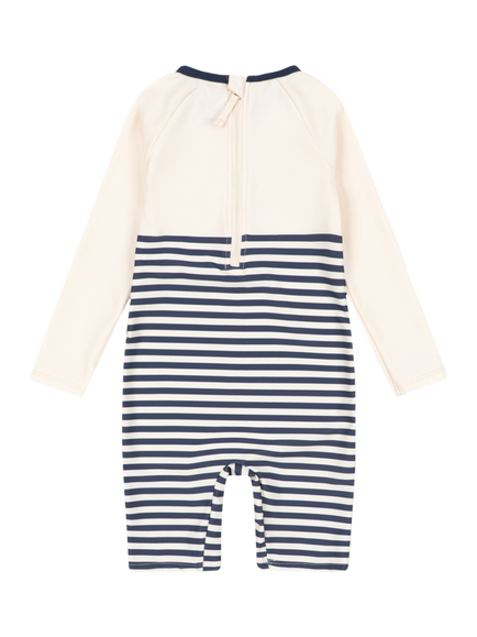 Konges Sløjd Kids' Aster Swim Onesie, Blue - view 2, Blue