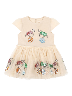 Konges Sløjd Kids' Odette Sequin Dress, Multi, Multi