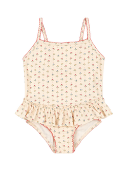 Konges Sløjd Kids' Gina Frill Swimsuit, Tuli Coeur, Tuli Coeur