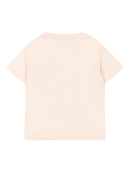 Konges Sløjd Kids' Era Cotton Blend Short Sleeve T-Shirt, Creole Pink - view 2, Creole Pink