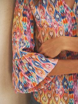 NRBY Amala Printed V-Neck Top, Multi - view 2, Multi