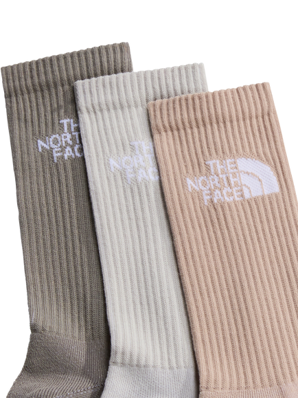 The North Face Men's Sport Crew Socks, Multi - view 2, Slb-taup-cloud
