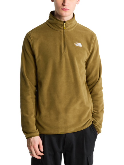 The North Face Glacier Quarter Zip Fleece, Caraway Seed, Caraway Seed