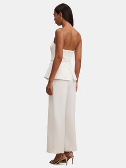 Forever New Kehlani Strapless Jumpsuit, Porcelain - view 2, Porcelain